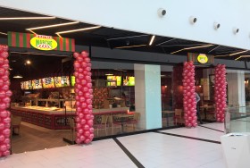 Dekoracje sklepów balonami Międzyrzecz